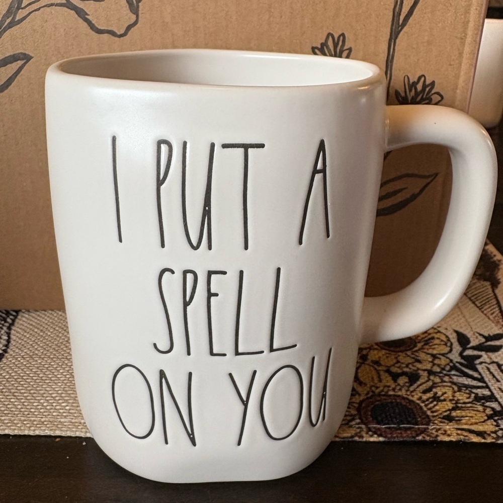 Rae Dunn Cream Mug - I Put a Spell on You